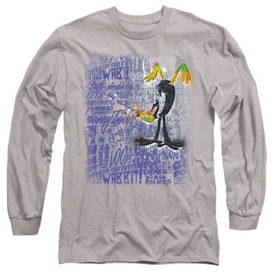 Looney Tunes Graffiti Duck Long Sleeve Shirt