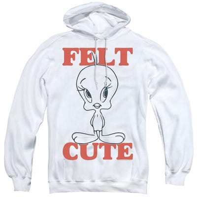Looney Tunes Tweety Bird Felt Cute Hoodie