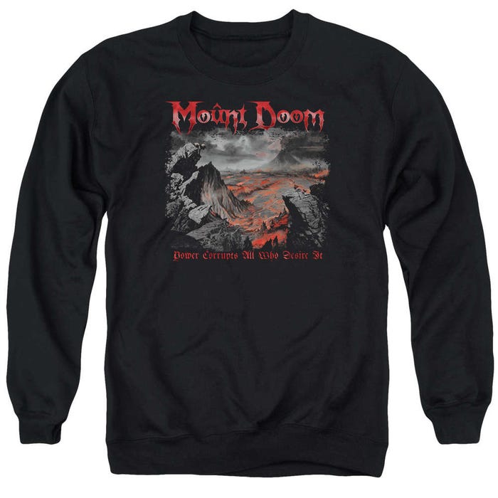 Lord Of The Rings Mount Doom Power Corrupts Sweatshirt
