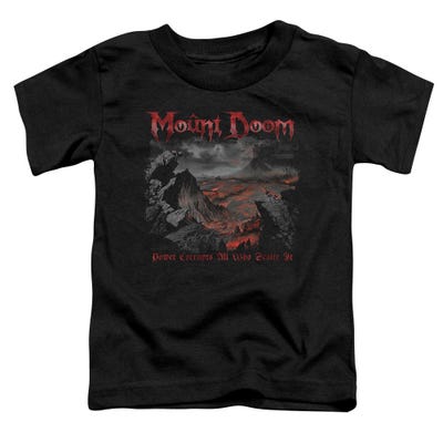 Lord Of The Rings Mount Doom Power Corrupts Toddler T-Shirt