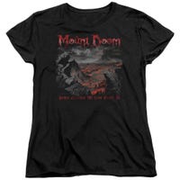Lord Of The Rings Mount Doom Power Corrupts Womens T-Shirt