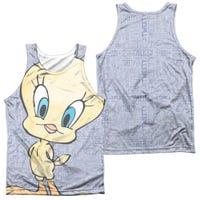 Tweety Bird Girl Front & Back Sublimation Tank Top