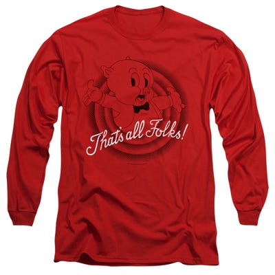 That's All Folks! Looney Tunes Long Sleeve Shirt