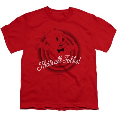 That's All Folks! Looney Tunes Kids T-Shirt