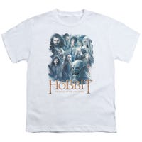 Main Characters The Hobbit Kids T-Shirt