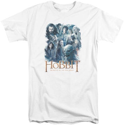 Main Characters The Hobbit Tall T-Shirt