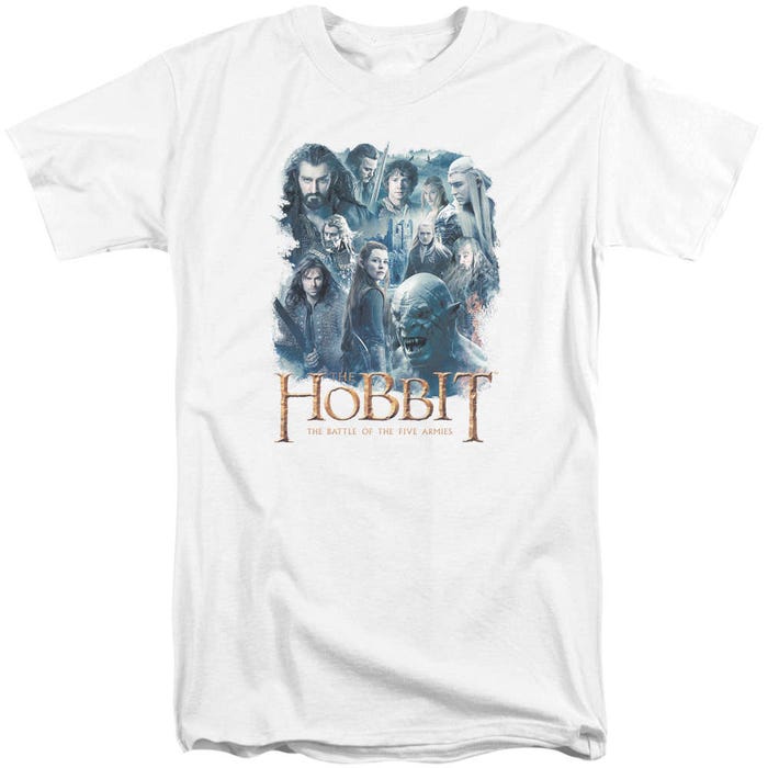 Main Characters The Hobbit Tall T-Shirt