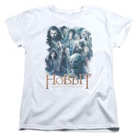 Main Characters The Hobbit Womens T-Shirt