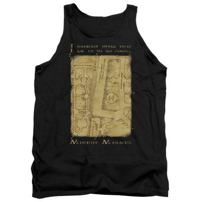 Maraunder's Map Interior Words Harry Potter Tank Top