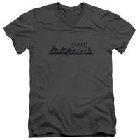 Marching The Hobbit V-Neck T-Shirt