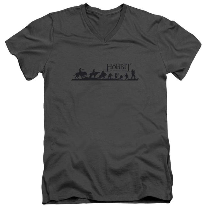 Marching The Hobbit V-Neck T-Shirt