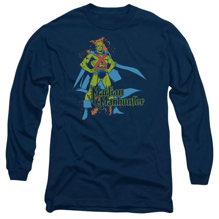 Martian Man Hunter  Long Sleeve Shirt