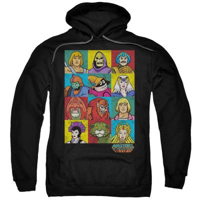 Masters of the Universe All Character Heads Design Hoodie