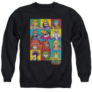 Masters of the Universe All Character Heads Design Sweatshirt