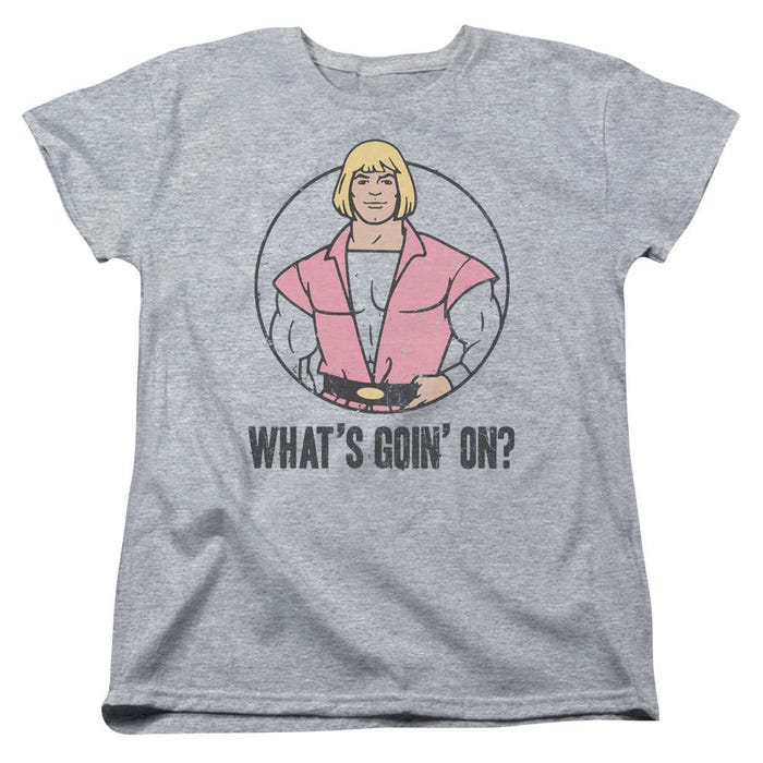 Masters of the Universe What's Goin' On? Womens T-Shirt