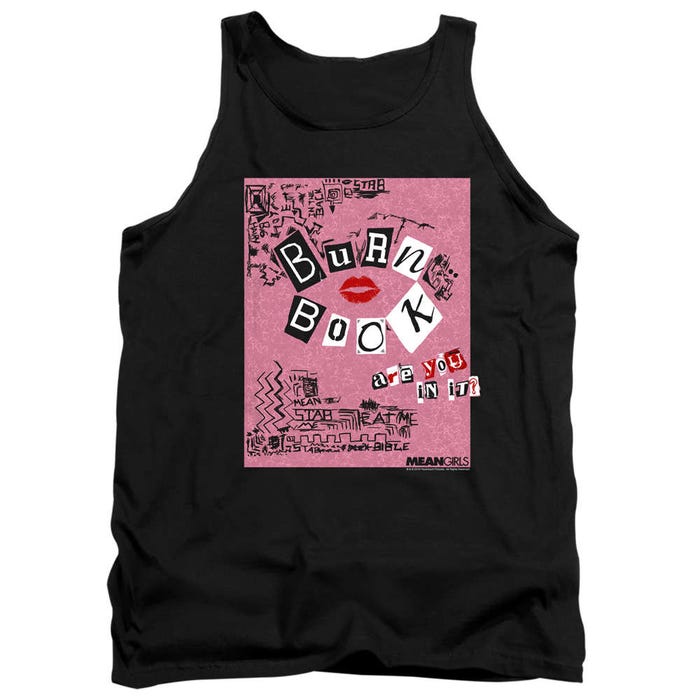 Mean Girls Burn Book Tank Top