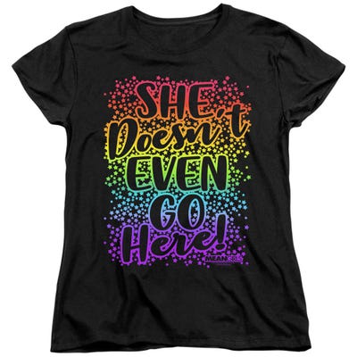 Mean Girls Doesn't Go Here Womens T-Shirt