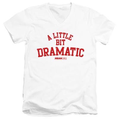 Mean Girls Dramatic V-Neck T-Shirt