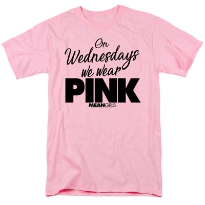 Mean Girls On Wednesday We Wear Pink T-Shirt