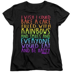 Mean Girls Rainbows and Cake Women's T-Shirt