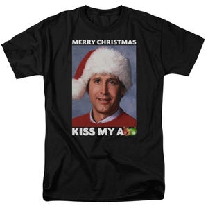 Merry Christmas Kiss My Ass Christmas Vacation Movie T-Shirt