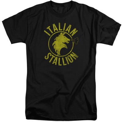 ITALIAN STALLION HORSE ROCKY MOVIE Tall T-Shirt