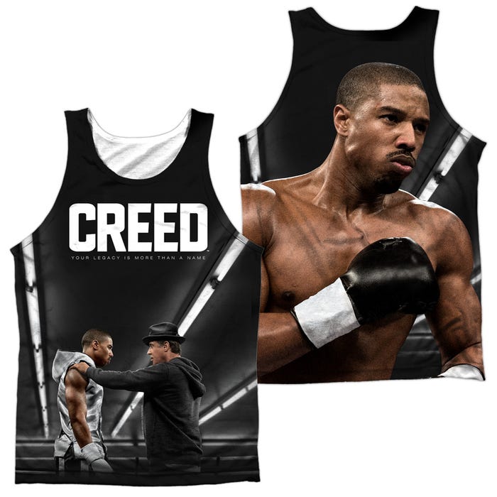 Creed Official Movie Poster Front & Back Sublimation Tank Top