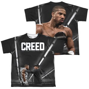 Creed Official Movie Poster Back & Front Kids Sublimation T-Shirt