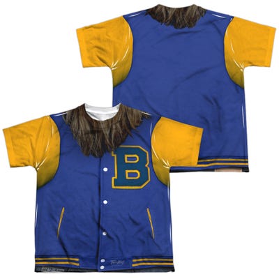 Teen Wolf Varsity Jacket Back & Front Kids Sublimation T-Shirt
