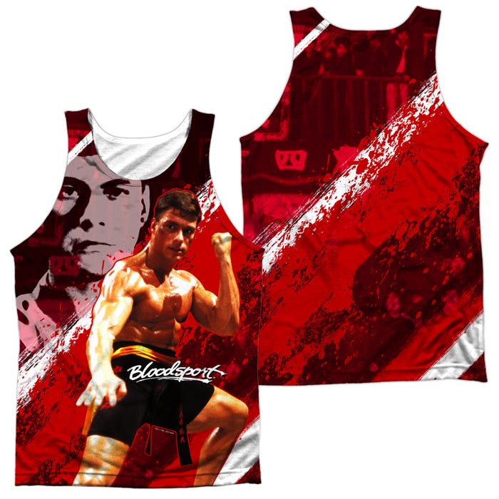 Bloodsport Fight Of Your Life Front & Back Sublimation Tank Top