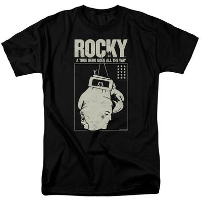 Rocky A True Hero Goes All The Way T-Shirt