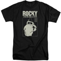 Rocky A True Hero Goes All The Way Tall T-Shirt