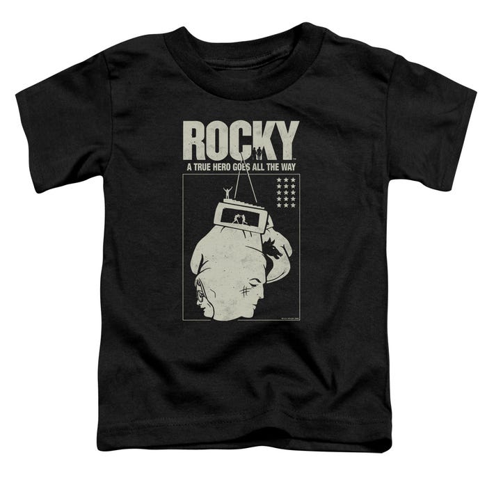 Rocky A True Hero Goes All The Way Toddler T-Shirt
