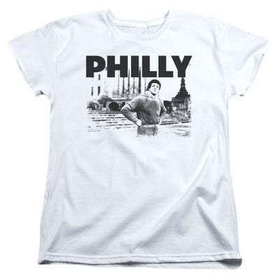 Rocky Movie Philly Womens T-Shirt