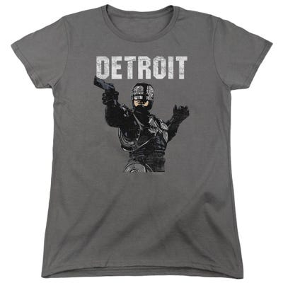 Robocop Movie Detroit Womens T-Shirt