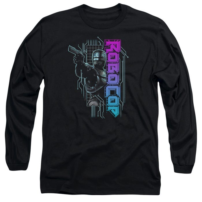 Robocop Official Neon Long Sleeve Shirt