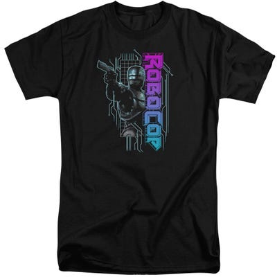 Robocop Official Neon Tall T-Shirt