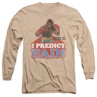 Rocky III I Predict Pain Long Sleeve Shirt