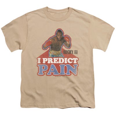 Rocky III I Predict Pain Kids T-Shirt