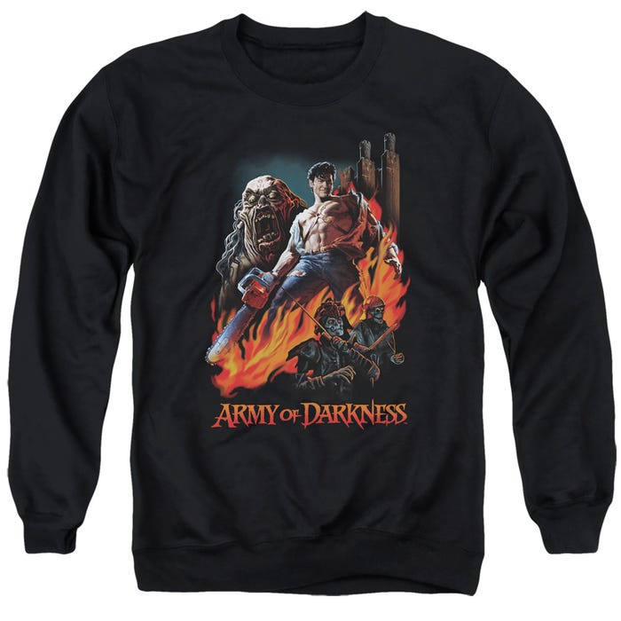 Army Of Darkness painted Evil Sweatshirt