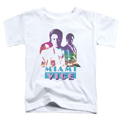 Miami Vice Crockett And Tubbs Toddler T-Shirt
