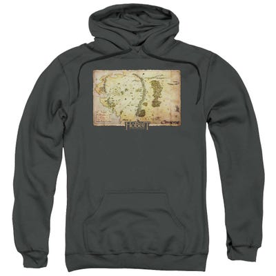 Middle Earth Map The Hobbit Hoodie