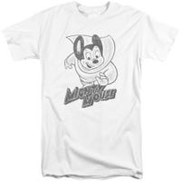 Mighty Mouse Graystyle Pencil Sketch Tall T-Shirt