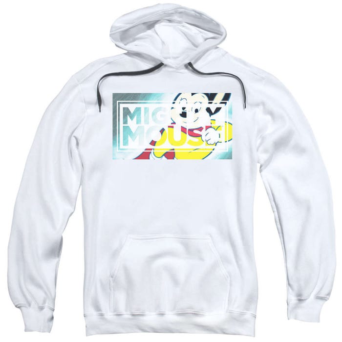 Mighty Mouse Mighty Rectangle Logo Hoodie