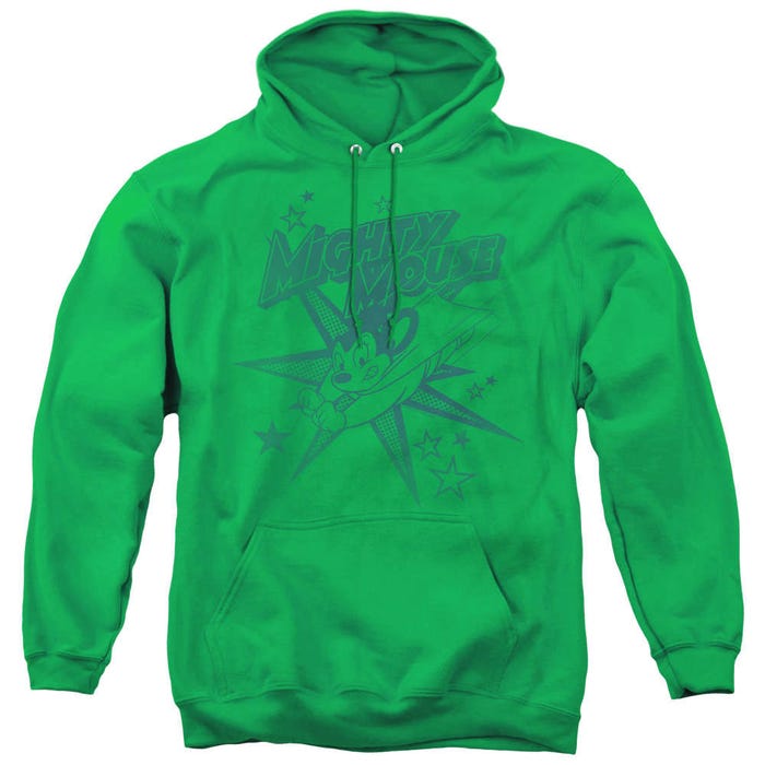 Mighty Mouse One Color Logo Hoodie