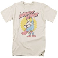 Mighty Mouse Retro Heavy Logo T-Shirt