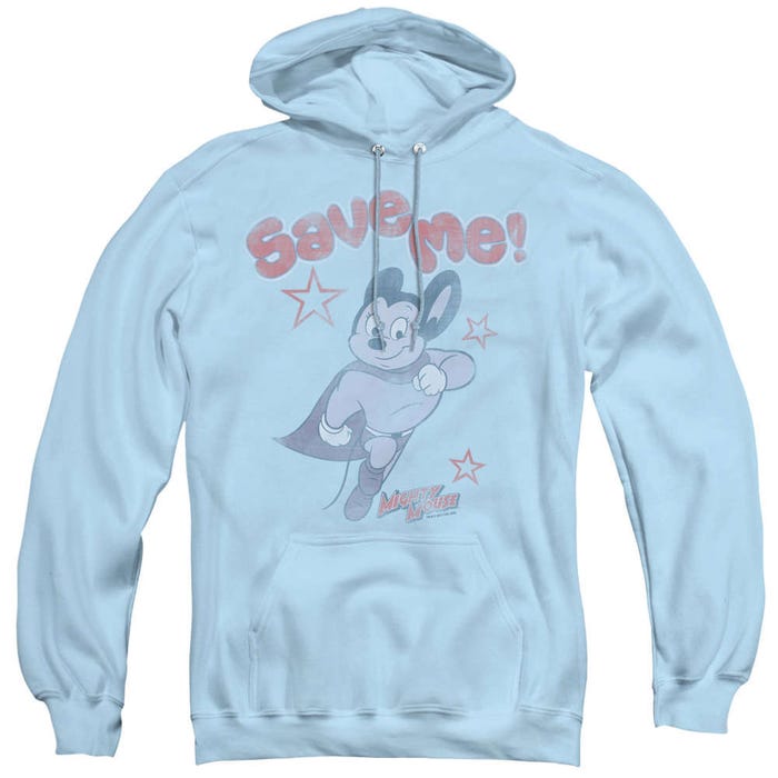 Mighty Mouse Save Me Classic Logo Hoodie