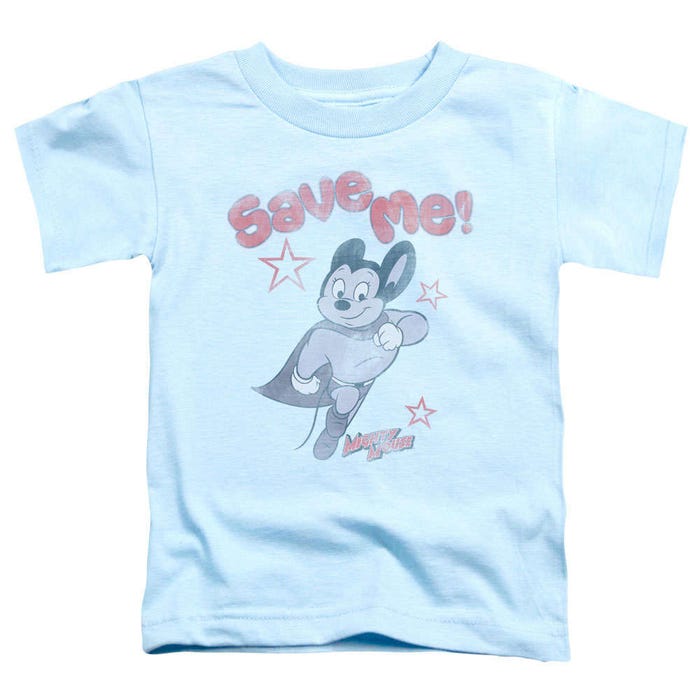 Mighty Mouse Save Me Classic Logo Toddler T-Shirt