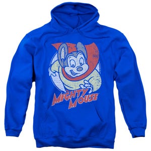 Mighty Mouse Vintage Circle Logo Hoodie