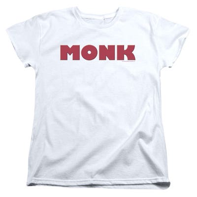 Monk Logo Womens T-Shirt